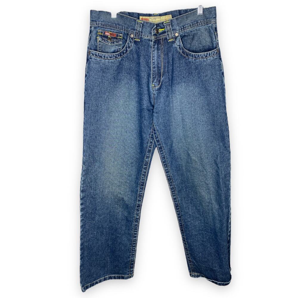 Men’s Vintage Y2K Chams The Original Blue Denim Relaxed Fit Jeans 34